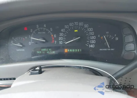 1998 Buick Park Avenue из США, поврежденный, VIN 1G4CW52K4W4625067